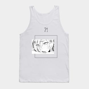 Ahegao! (black) Tank Top